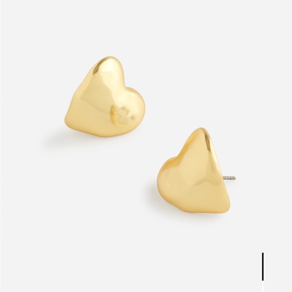 Madewell Heart Statement Stud Earrings
